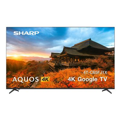 SHARP TV FJ Series Google TV 65 Inch 4K UHD LED 4T-C65FJ1X 2023